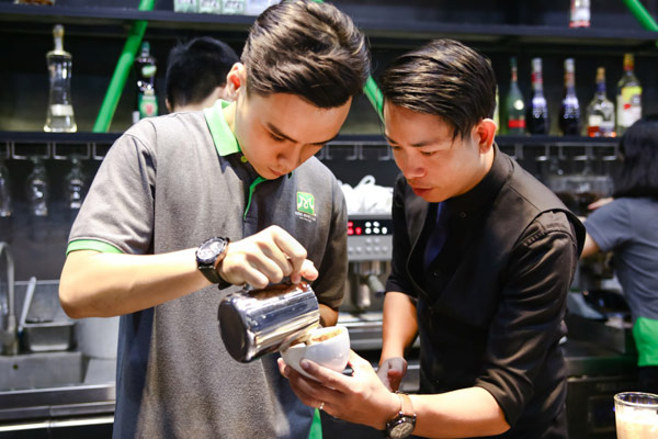 học pha chế để trở thành barista