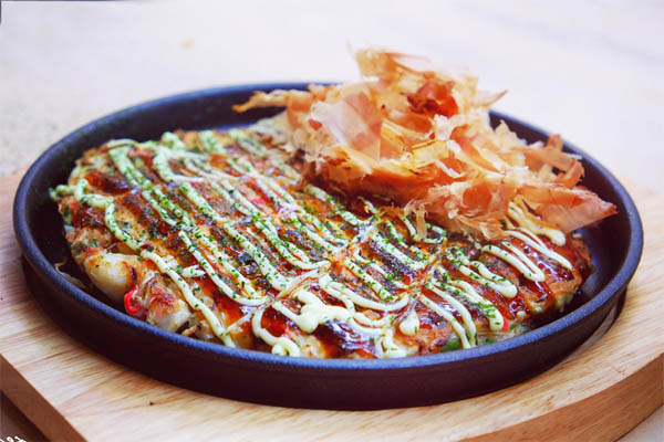 bánh xèo nhật bản okonomiyak