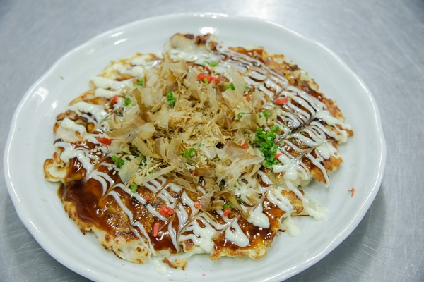 bánh xèo okonomiyaki nhật bản