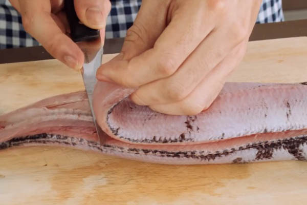 phi lê để lọc thịt cá lóc
