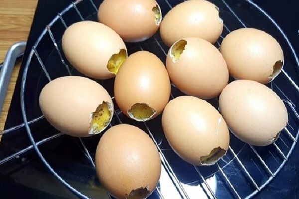 cách làm trứng gà nướng ngon đơn giản
