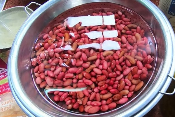 Cách nấu chè đậu đỏ nước cốt dừa