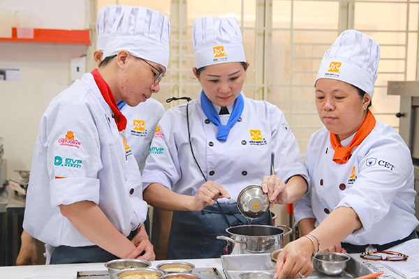 buổi học thực phẩm và gia vị